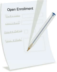 Open Enrollment Clip Art