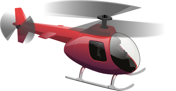 Red Helicopter Clip Art at Clker.com - vector clip art online, royalty