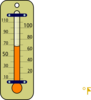 Room Thermometer With Fahrenheit Skala Clip Art at Clker.com - vector ...