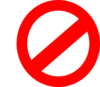 No Symbol Clip Art