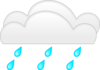 Overcloud Rainfall Clip Art