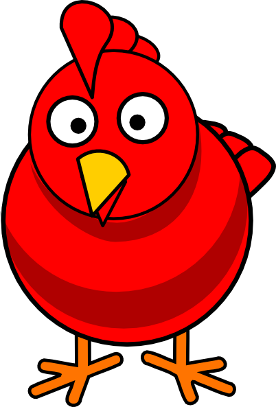 Little Red Hen Clip Art at Clker.com - vector clip art online, royalty