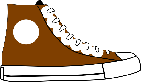 Brown Shoe Clip Art at Clker.com - vector clip art online, royalty free