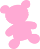Pink Teddy Clip Art