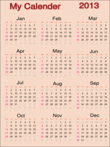 My Calender Clip Art