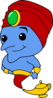 Genie Cute Clip Art