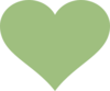 Green Heart Clip Art