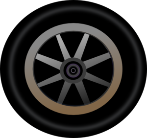 Wheel 4 Clip Art