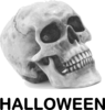Halloween Skull Clip Art