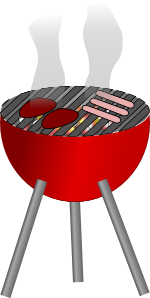 Barbecue Grill Clip Art at Clker.com - vector clip art online, royalty