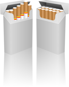 Download Cigarette Boxes Clip Art at Clker.com - vector clip art online, royalty free & public domain
