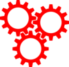 Gears Inter Lock Clip Art