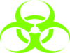 Biohazardgreen25% Clip Art