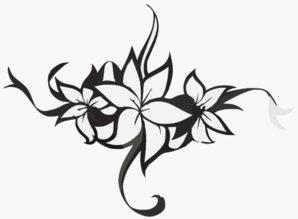 Flower Tattoo Tribal Ideas Clip Art at Clker.com - vector clip art ...