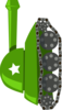 Green Tank Clip Art