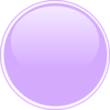 Glossy Purple Light Button Clip Art