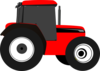 Red Tractor Clip Art