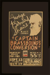 George Bernard Shaw S 3 Act Comedy  Captain Brassbound S Conversion  Clip Art