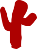 Cactus Pppp Red 2 Clip Art