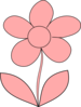 Laura Pink Flower Clip Art