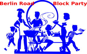 Berlin Road Block Party Clip Art