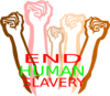 End Human Slavery Clip Art