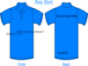 Light Blue Polo Shirt Clip Art