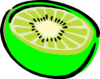 Bright Kiwi Clip Art