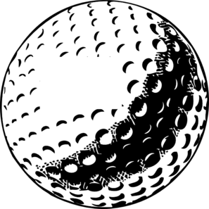 Golf Ball Number 1a Clip Art