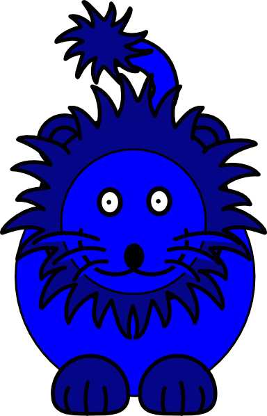 Leo The Lion Clip Art at Clker.com - vector clip art online, royalty