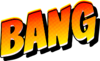 Comic Book Bang Clip Art