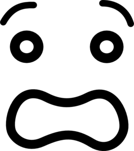 Worried Face Clip Art at Clker.com - vector clip art online, royalty ...