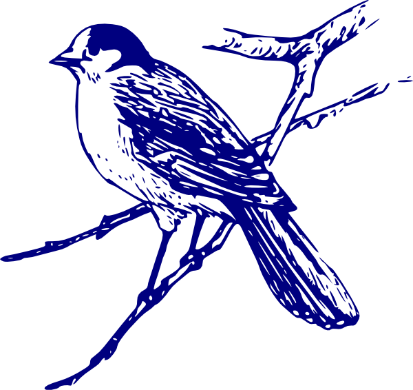 Download Blue Bird Clip Art at Clker.com - vector clip art online, royalty free & public domain