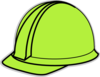 Green Hard Hat Clip Art