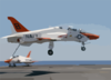 A T-45c Goshawk Assigned To Training Squadron Seven (vt-7) Makes An Arrested Landing Aboard Uss Harry S. Truman (cvn 75) Clip Art