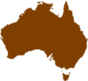 Australia Brown Clip Art