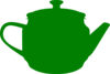 Green Teapot Clip Art