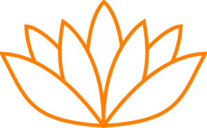 Orange Lotus Flower Picture Ii Clip Art