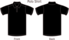Black Polo Shirt Clip Art