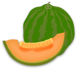 Yummy Melon Clip Art