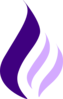 Purple Flame Art Clip Art