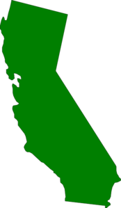 Green State California Clip Art