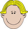 Boy Face Cartoon Clip Art