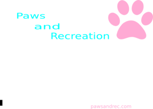 Pink Paw Print Clip Art