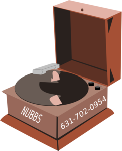 Nubbs Phonograph Clip Art
