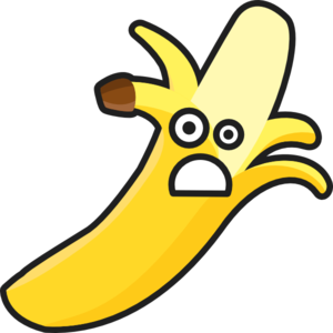 Sad Banana Clip Art