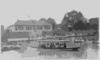 Bronx Lake From New York Zoological Park, 183 D. St. And Southern Blvd., New York City: Launch Albatross On Bronx Lake Clip Art