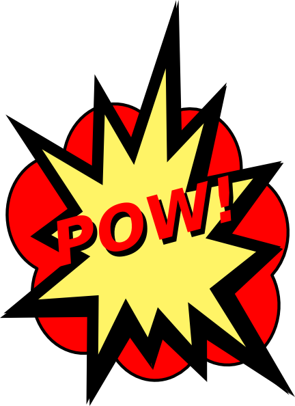 Pow! Clip Art at Clker.com - vector clip art online, royalty free