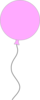 Pink Ballloon Clip Art