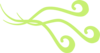 Green Flourish Clip Art